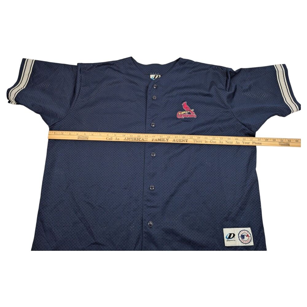 St. Louis Cardinals MLB Blue Mesh Jersey - Picture 9 of 11